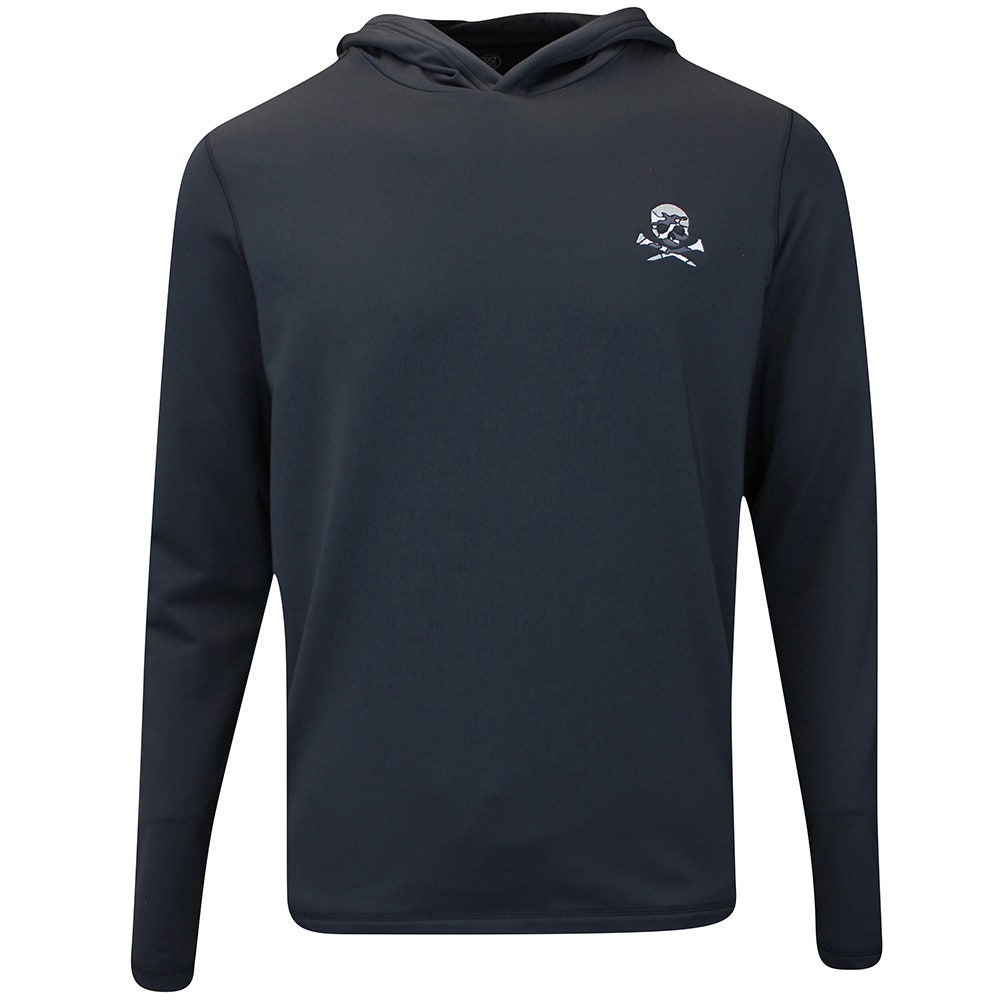 G/FORE Golf Jumper - Camo Skull & Tee's Brushback Hoodie - Onyx FA25