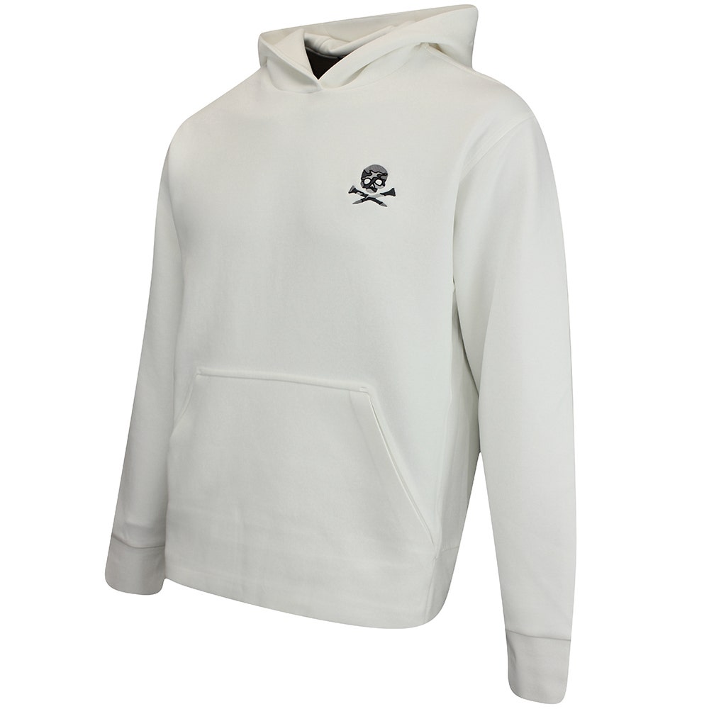 G/FORE Golf Jumper - Camo Skull & Tee's Hoodie - Chalk White FA25