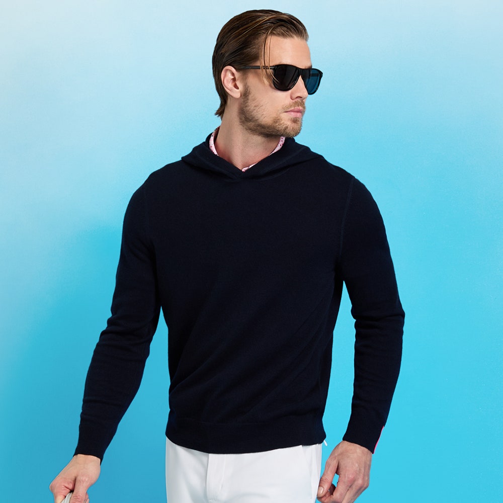 G/FORE Golf Jumper - Cashmere Hoodie - Twilight SS26