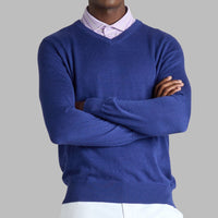 G/FORE Golf Jumper - Cashmere V Neck - Wisteria SS26