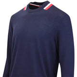 G/FORE Golf Jumper - Colourblock Intarsia Merino - Twilight FA25