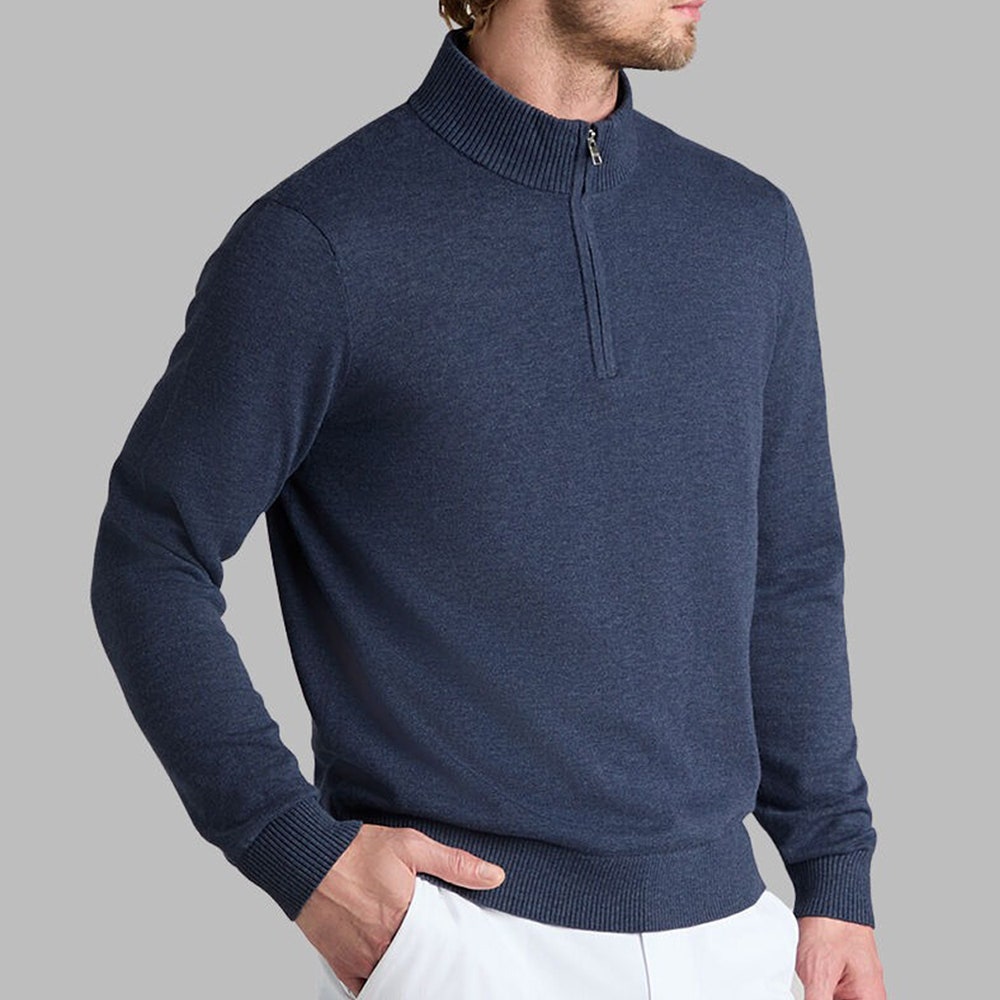 G/FORE Golf Jumper - CoolMax QZ - Haze Melange SS26