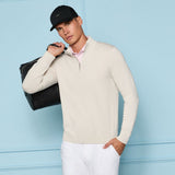 G/FORE Golf Jumper - CoolMax QZ - Pumice SS26