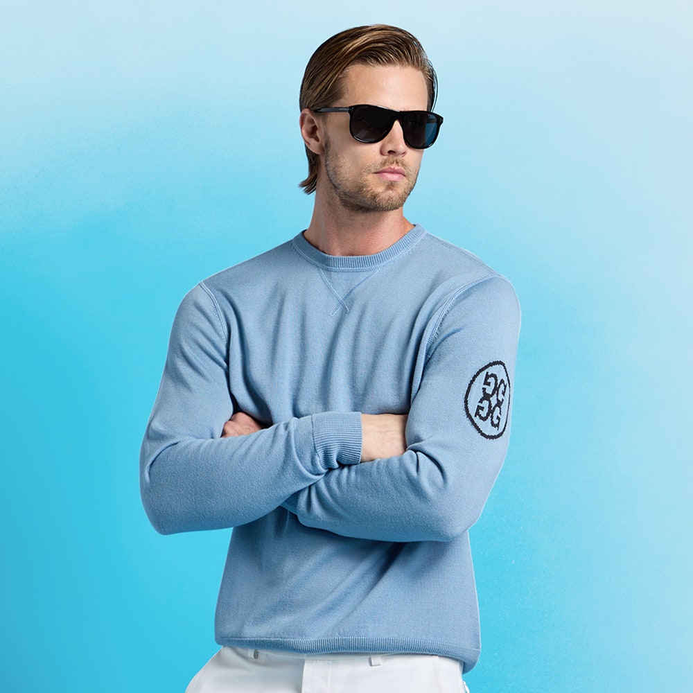 G/FORE Golf Jumper - Merino Crew Neck - Baja SS26