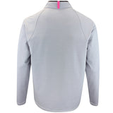G/FORE Golf Pullover - Camo Skull & Tee's Brushback QZ - Lt. Grey FA25