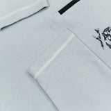 G/FORE Golf Pullover - Camo Skull & Tee's Brushback QZ - Lt. Grey FA25