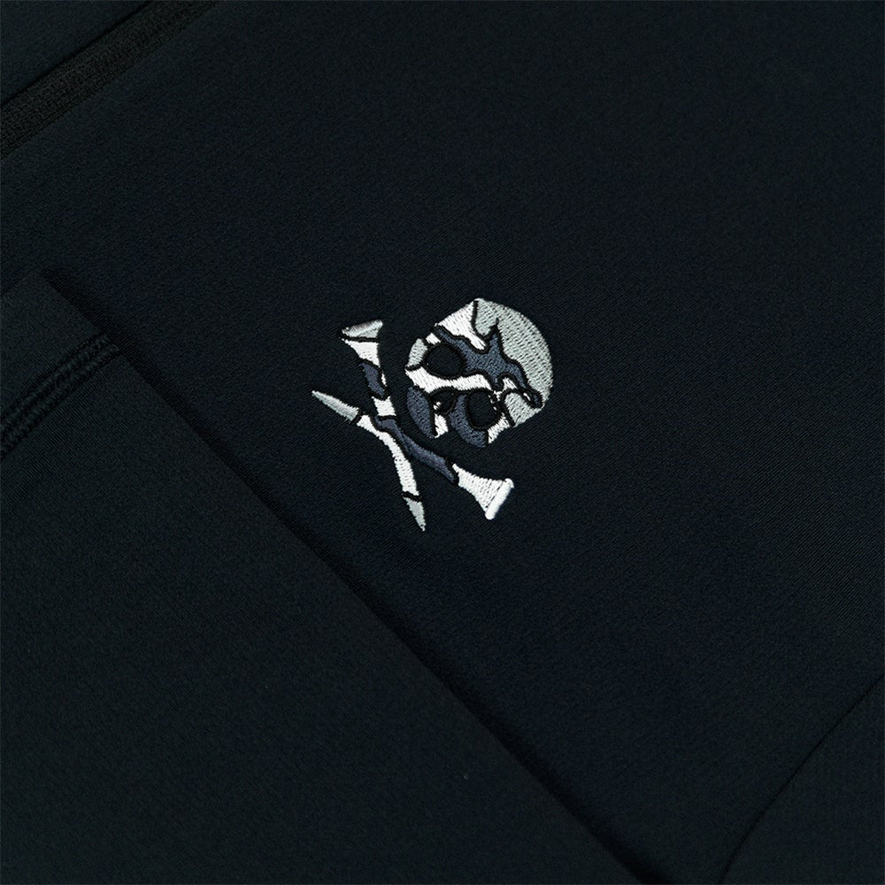 G/FORE Golf Pullover - Camo Skull & Tee's Brushback QZ - Onyx FA25