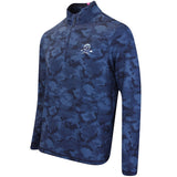 G/FORE Golf Pullover - Camo Skull & Tee's Brushback QZ - Twilight FA25