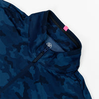 G/FORE Golf Pullover - Camo Skull & Tee's Brushback QZ - Twilight FA25