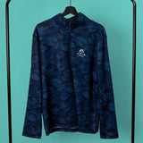 G/FORE Golf Pullover - Camo Skull & Tee's Brushback QZ - Twilight FA25