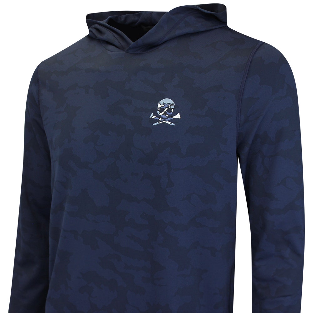 G/FORE Golf Pullover - Camo Skull & Tees Camo Hoodie - Twilight AW26