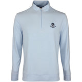 G/FORE Golf Pullover - Camo Skull & Tees Lux QZ - Baja SS26