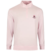G/FORE Golf Pullover - Camo Skull & Tees Lux QZ - Blush SS26