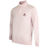 G/FORE Golf Pullover - Camo Skull & Tees Lux QZ - Blush SS26