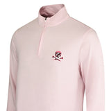 G/FORE Golf Pullover - Camo Skull & Tees Lux QZ - Blush SS26