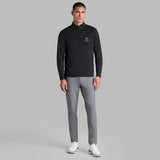 G/FORE Golf Pullover - Camo Skull & Tees Lux QZ - Onyx SS26