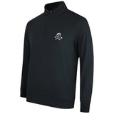 G/FORE Golf Pullover - Camo Skull & Tees Lux QZ - Onyx SS26