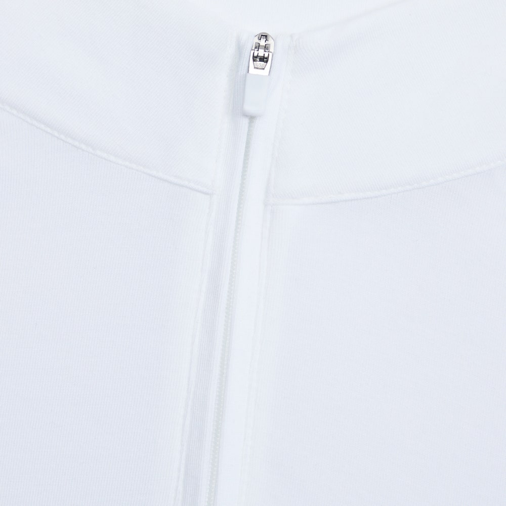 G/FORE Golf Pullover - Camo Skull & Tees Lux QZ - Snow SS26