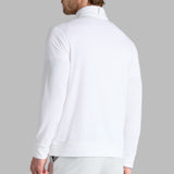 G/FORE Golf Pullover - Camo Skull & Tees Lux QZ - Snow SS26