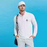 G/FORE Golf Pullover - Camo Skull & Tees Lux QZ - Snow SS26