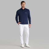 G/FORE Golf Pullover - Camo Skull & Tees Lux QZ - Twilight SS26