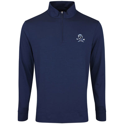 G/FORE Golf Pullover - Camo Skull & Tees Lux QZ - Twilight SS26