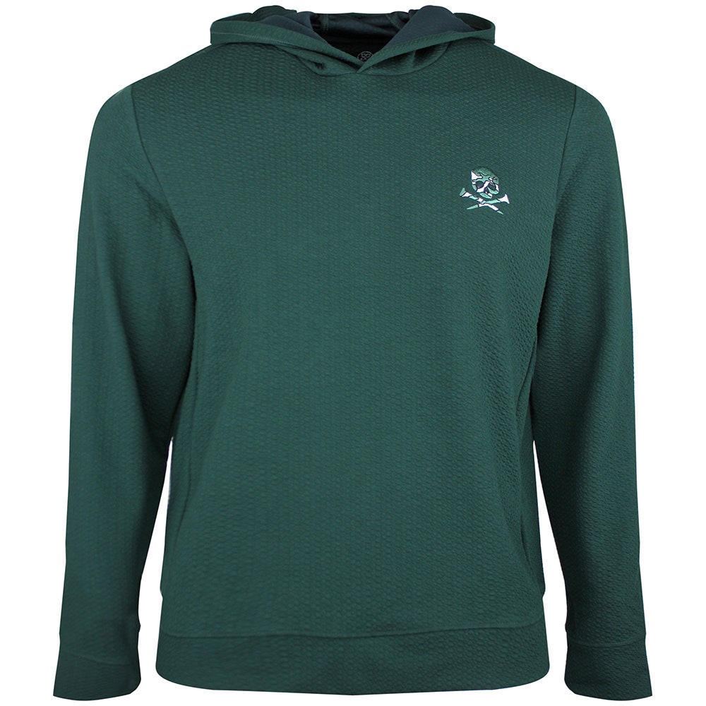 G/FORE Golf Pullover - Camo Skull & Tees Pebble Hoodie - Pine AW26