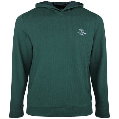 G/FORE Golf Pullover - Camo Skull & Tees Pebble Hoodie - Pine AW26