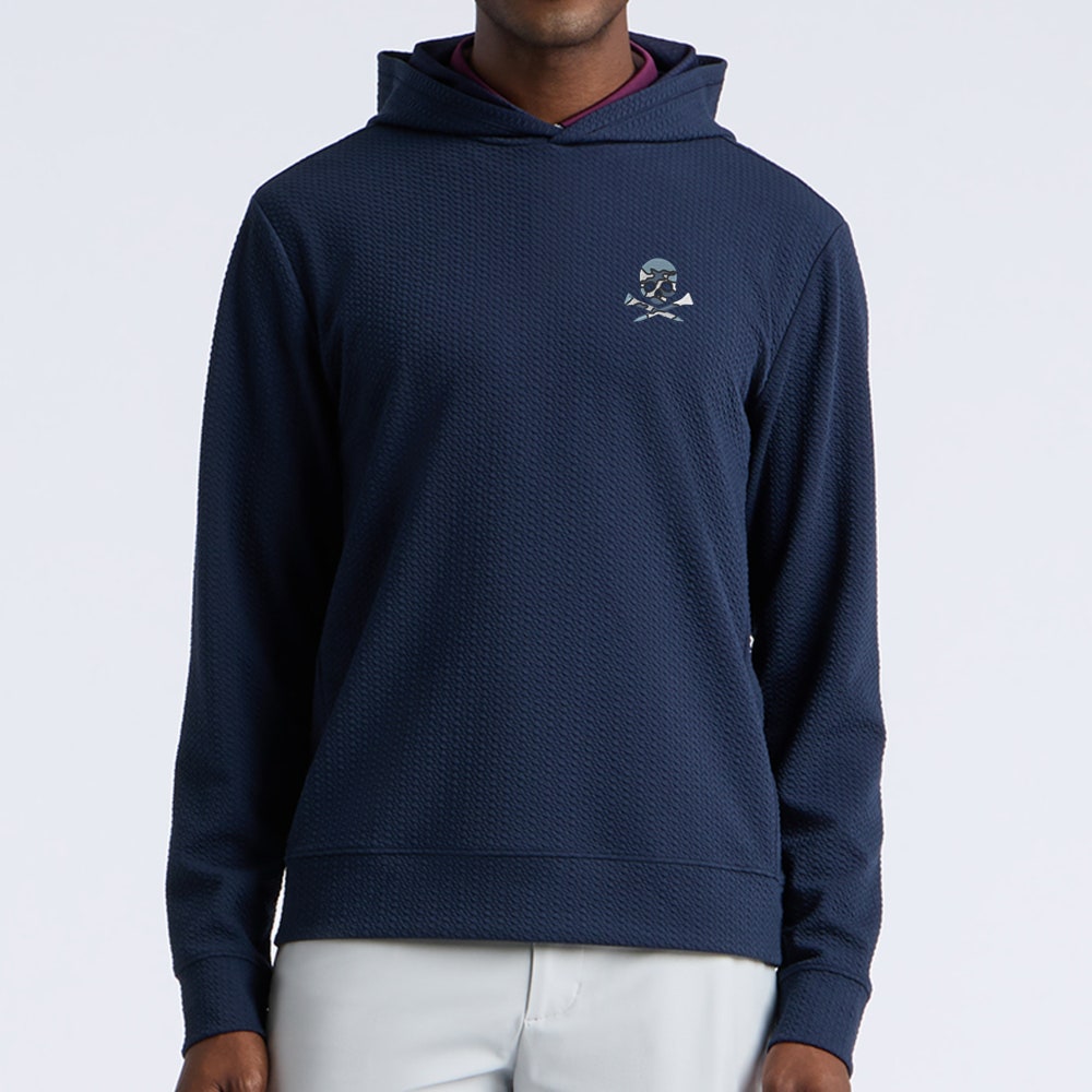 G/FORE Golf Pullover - Camo Skull & Tees Pebble Hoodie - Twilight AW26