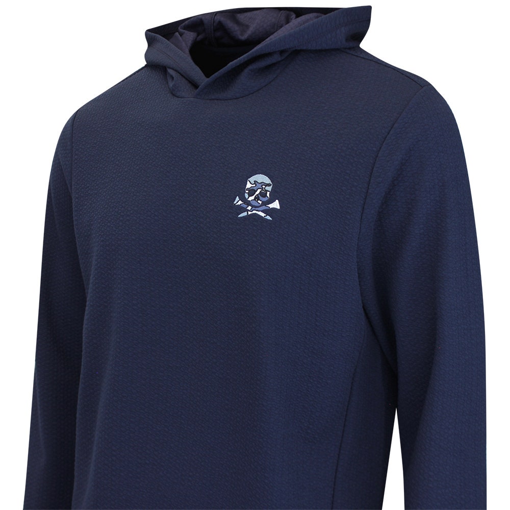 G/FORE Golf Pullover - Camo Skull & Tees Pebble Hoodie - Twilight AW26