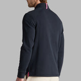 G/FORE Golf Pullover - Camo Skull & Tee's Waffle Knit QZ - Onyx FA25