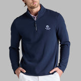 G/FORE Golf Pullover - Camo Skull & Tee's Waffle Knit QZ - Twlt FA25