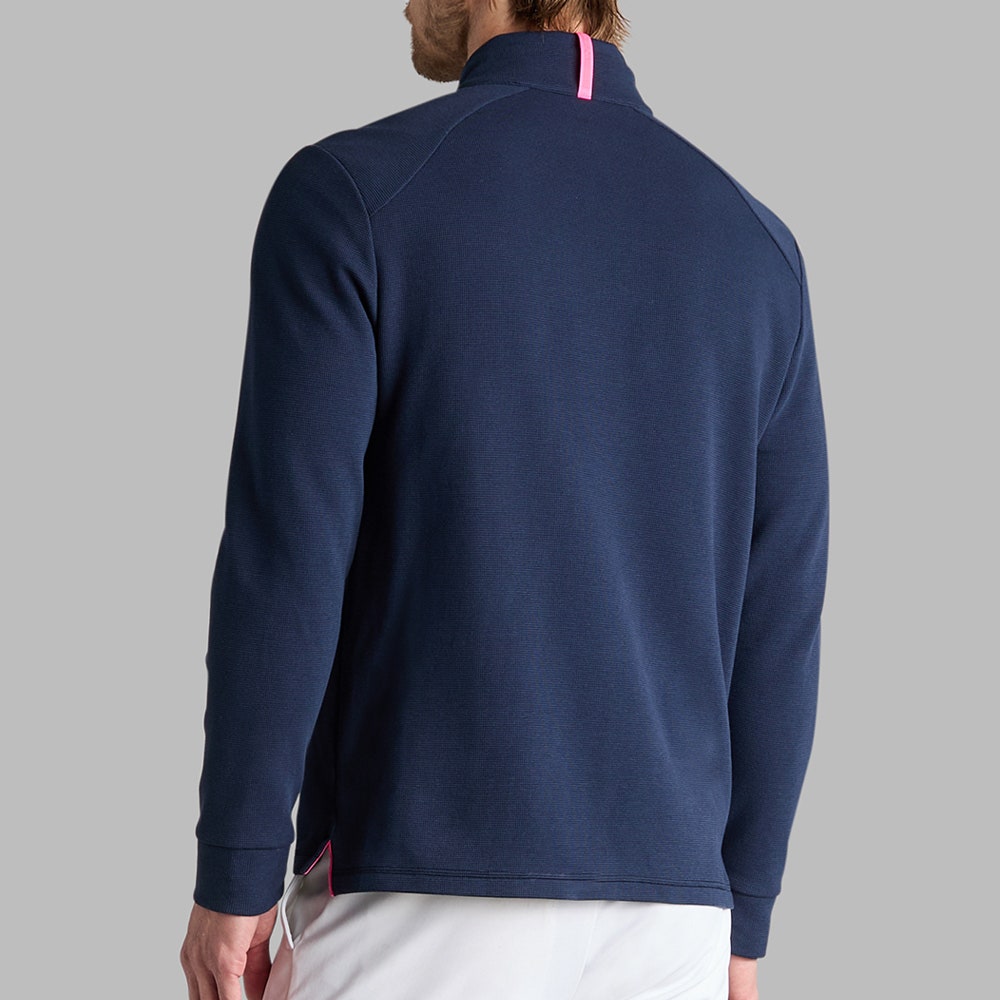 G/FORE Golf Pullover - Camo Skull & Tee's Waffle Knit QZ - Twlt FA25
