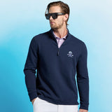 G/FORE Golf Pullover - Camo Skull & Tee's Waffle Knit QZ - Twlt FA25