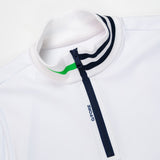 G/FORE Golf Pullover - Double Knit Pique QZ Vest - Snow SS25