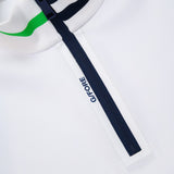 G/FORE Golf Pullover - Double Knit Pique QZ Vest - Snow SS25