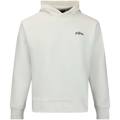 G/FORE Golf Pullover - Graphic Scuba Tech Hoodie - Chalk White AW26
