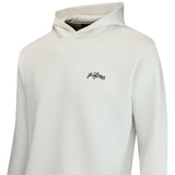 G/FORE Golf Pullover - Graphic Scuba Tech Hoodie - Chalk White AW26