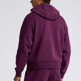 G/FORE Golf Pullover - Scuba Tech Hoodie - Dark Plum AW26