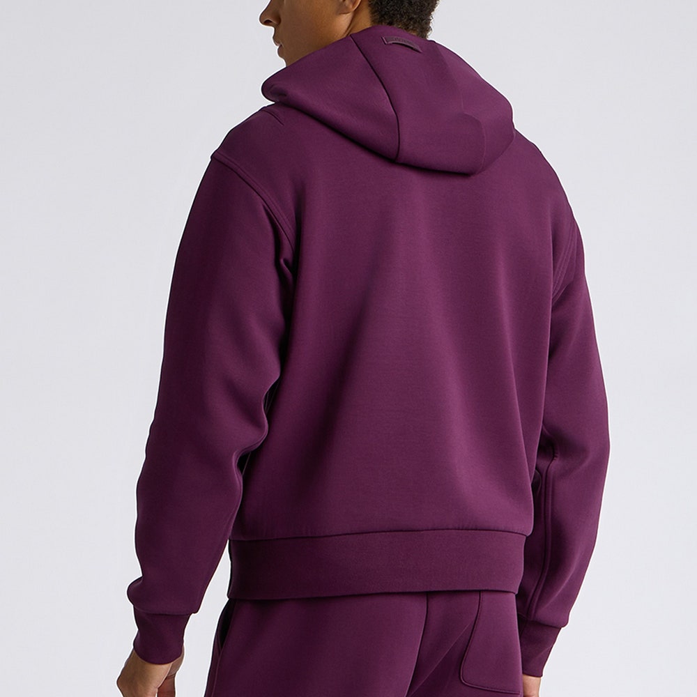 G/FORE Golf Pullover - Scuba Tech Hoodie - Dark Plum AW26