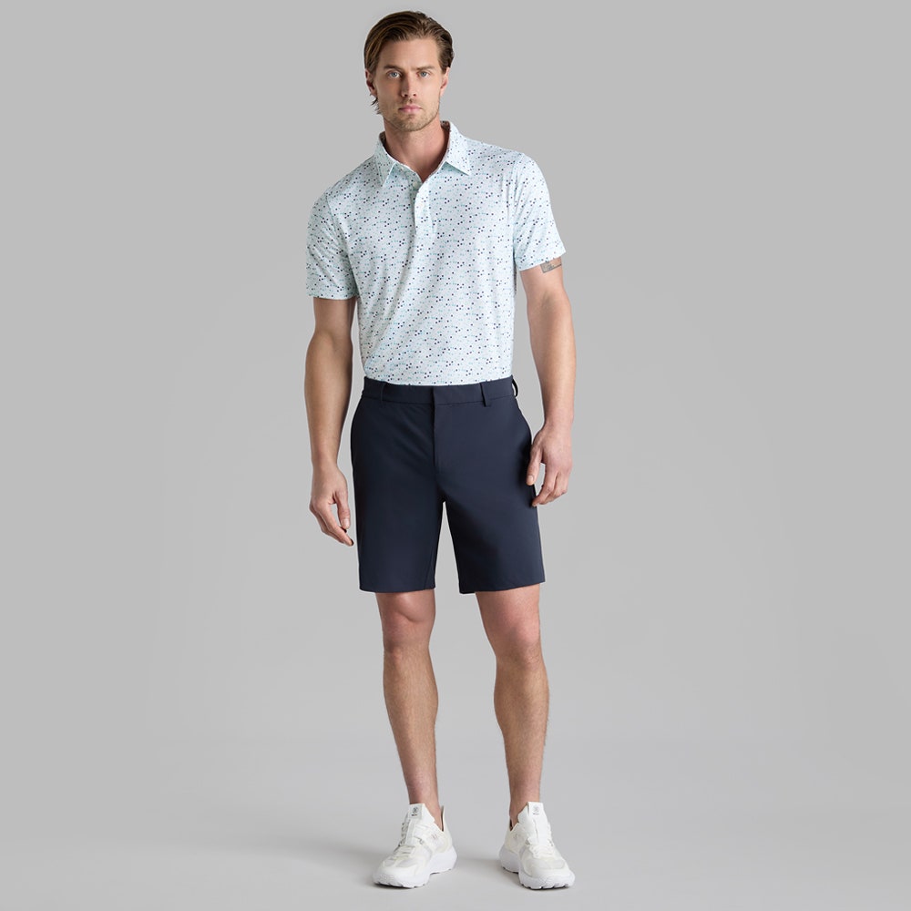 G/FORE Golf Shirt - Aye Poppy Tech Jersey Polo - Siren SS25