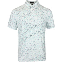 G/FORE Golf Shirt - Aye Poppy Tech Jersey Polo - Siren SS25