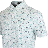 G/FORE Golf Shirt - Aye Poppy Tech Jersey Polo - Siren SS25