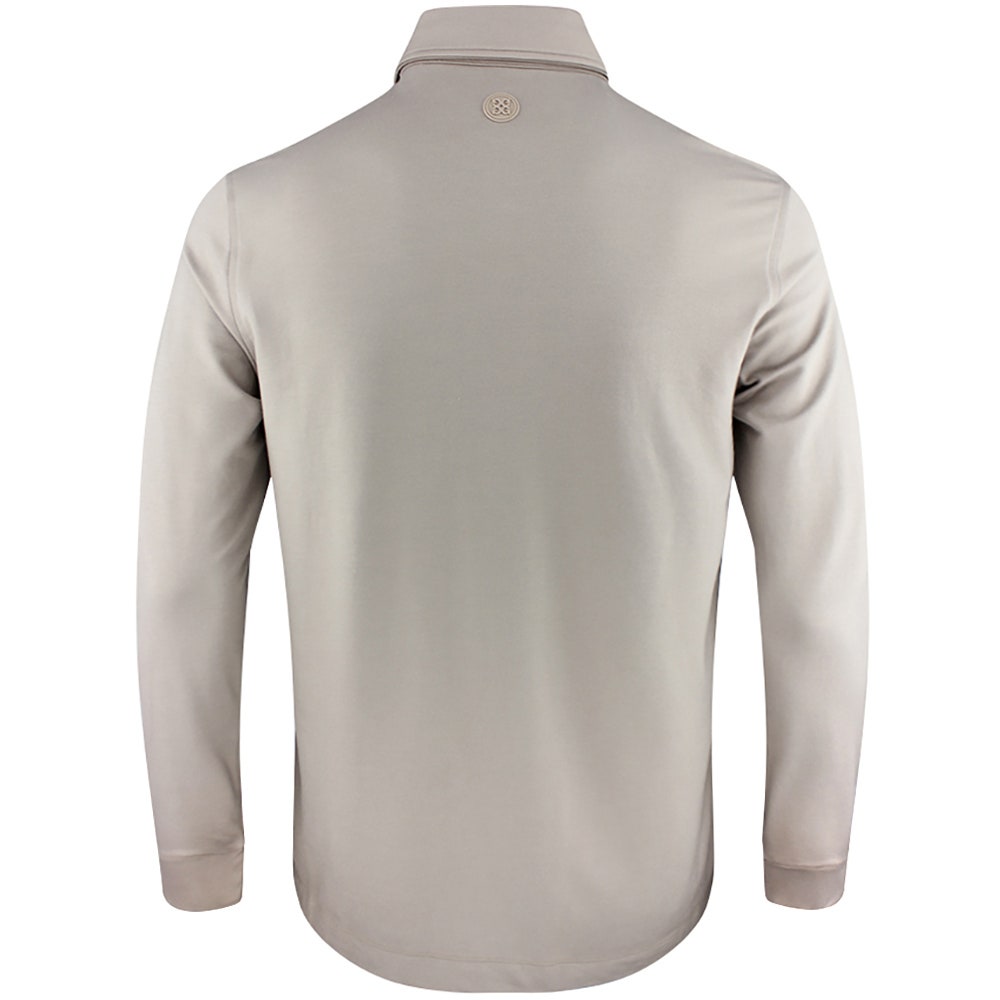 G/FORE Golf Shirt - Camo Skull & Tees All Play LS Polo - Mocha AW26