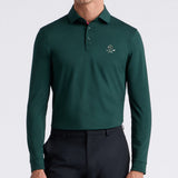 G/FORE Golf Shirt - Camo Skull & Tees All Play LS Polo - Pine AW26