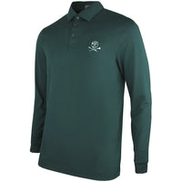 G/FORE Golf Shirt - Camo Skull & Tees All Play LS Polo - Pine AW26