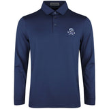 G/FORE Golf Shirt - Camo Skull & Tees All Play LS Polo - Twilight AW26