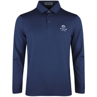 G/FORE Golf Shirt - Camo Skull & Tees All Play LS Polo - Twilight AW26