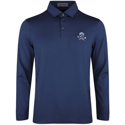 G/FORE Golf Shirt - Camo Skull & Tees All Play LS Polo - Twilight AW26
