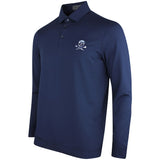G/FORE Golf Shirt - Camo Skull & Tees All Play LS Polo - Twilight AW26